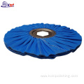 Airflow blue cloth buffing wheel